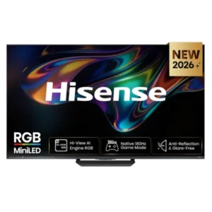 Hisense 65" UR8S RGB MiniLED 4K Smart TV